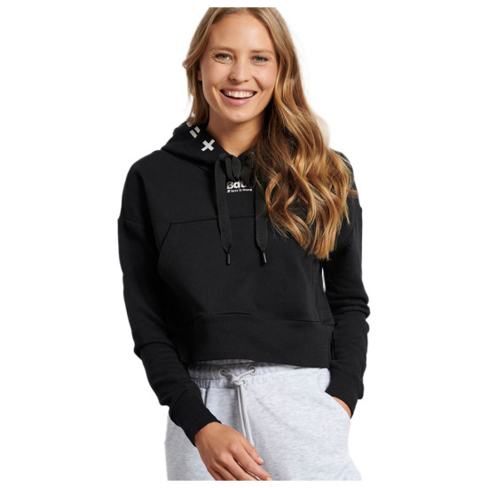 Bodytalk Γυναικείο φούτερ Crop Less is more